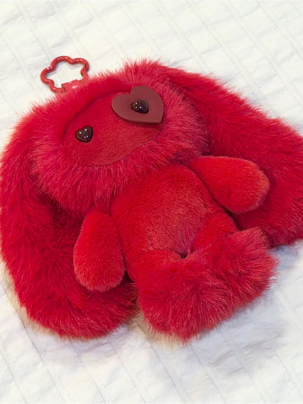 CJ Hendry Valentine Tony’s JUJU Plush Keychain Charm Pendant Punch Red